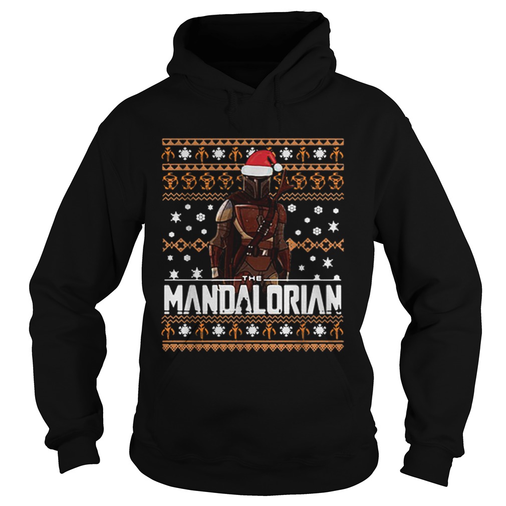 The Mandalorian ugly Christmas Hoodie