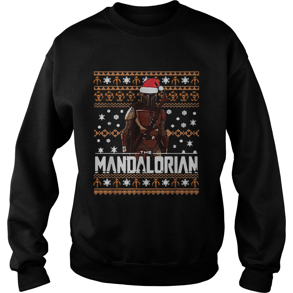 The Mandalorian ugly Christmas Sweatshirt