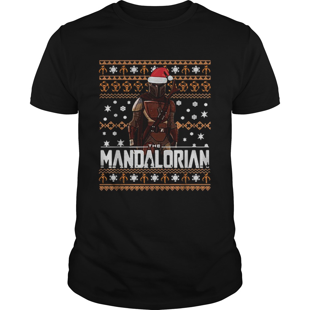 The Mandalorian ugly Christmas shirt