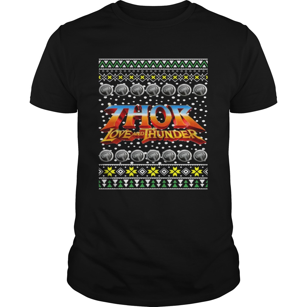 Thor Logo Ugly Christmas shirt