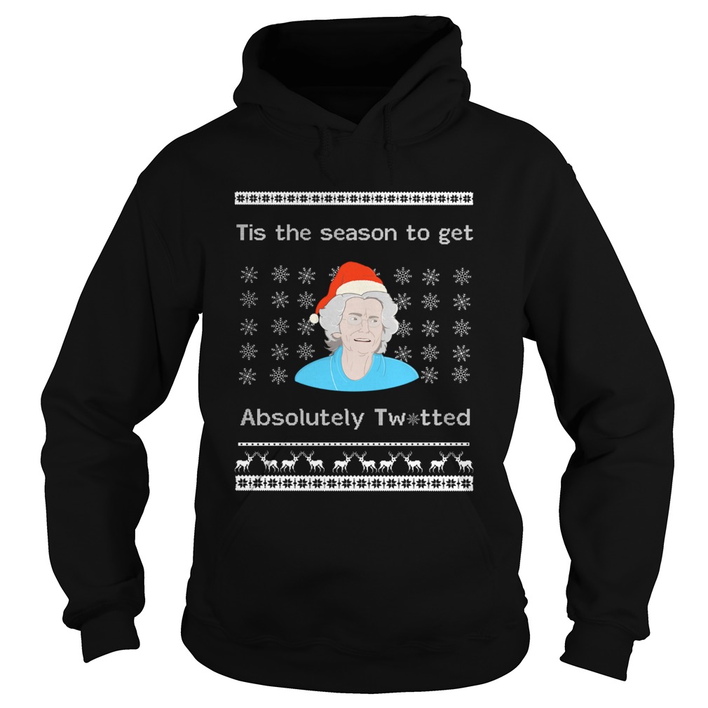 Tis the season to get absolutely Twatted Christmas Hoodie