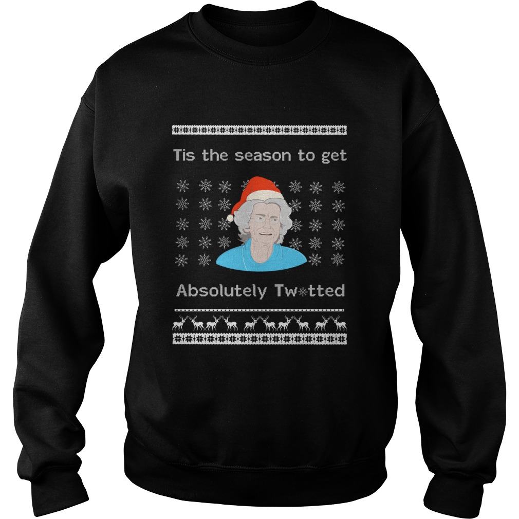 Tis the season to get absolutely Twatted Christmas Sweatshirt