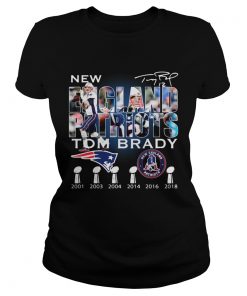 Tom Brady New England Patriots 6x Super Bowl Champion Signature  Classic Ladies