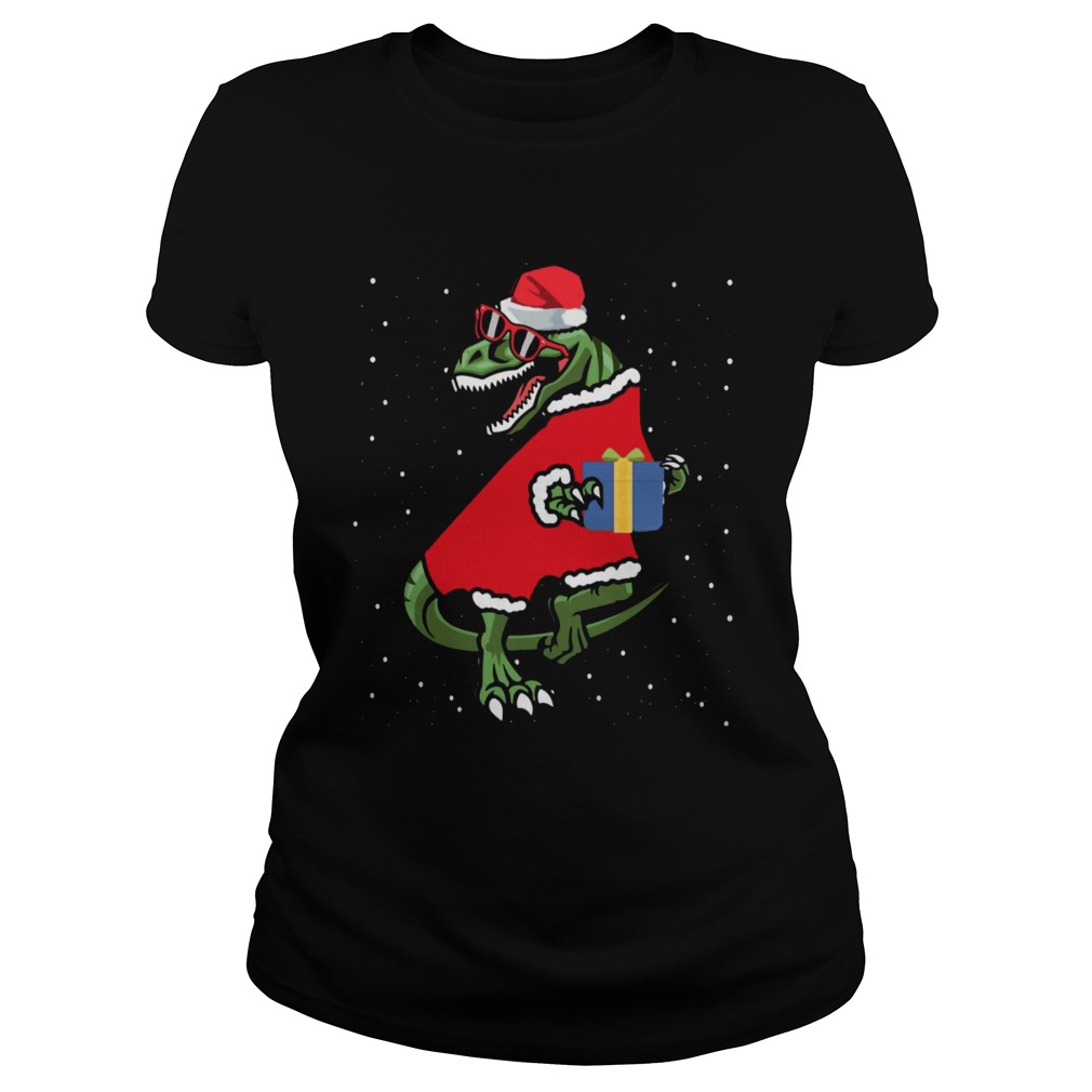 Trex christmas funny Classic Ladies