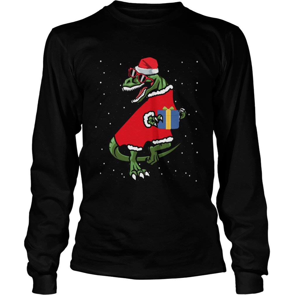 Trex christmas funny LongSleeve