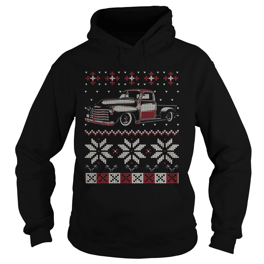 Trucker Ugly christmas Hoodie