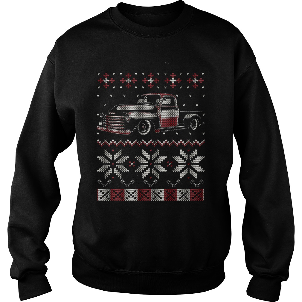 Trucker Ugly christmas Sweatshirt