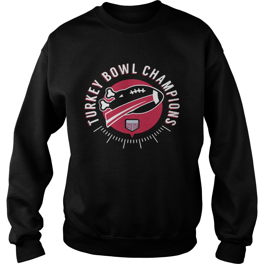 Turkey Bowl Champions Thanksgiving 2019 Sweatshirt