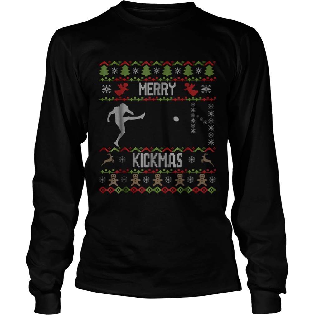 Ugly Christmas Football Sport Team Kicker LongSleeve