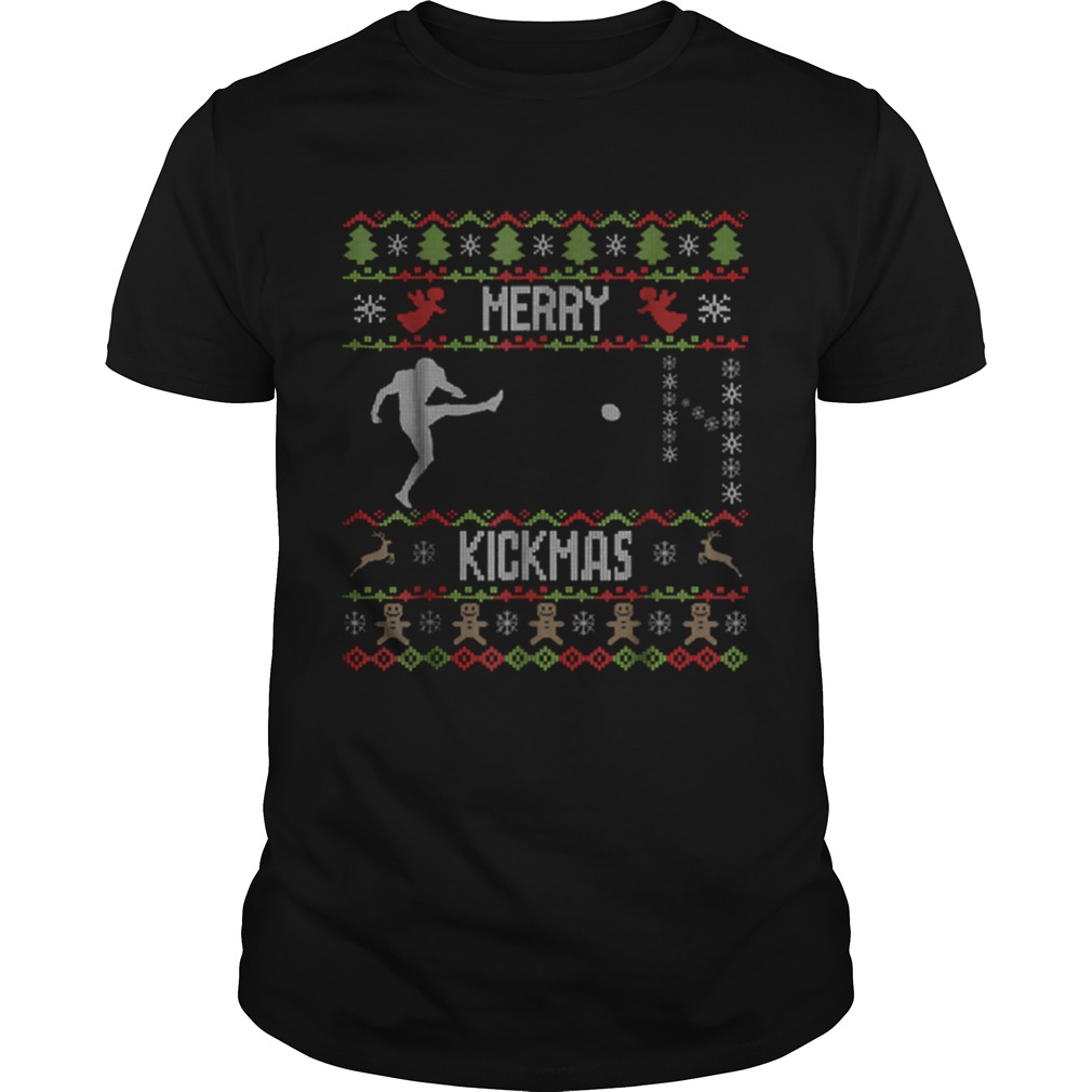 Ugly Christmas Football Sport Team Kicker shirt