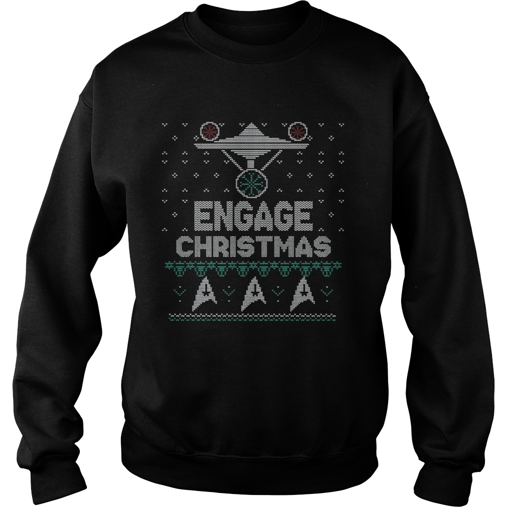 Ugly UFO engage christmas Sweatshirt