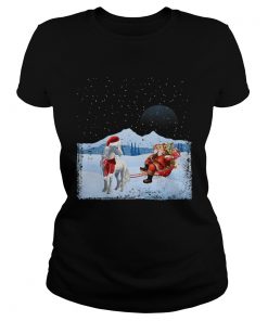 Unicorn And Santa Claus  Classic Ladies