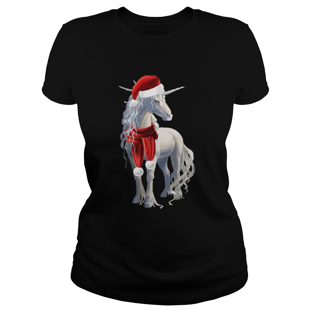 Unicorn Christmas Classic Ladies