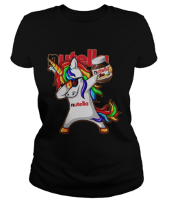 Unicorn Dabbing Nutella  Classic Ladies