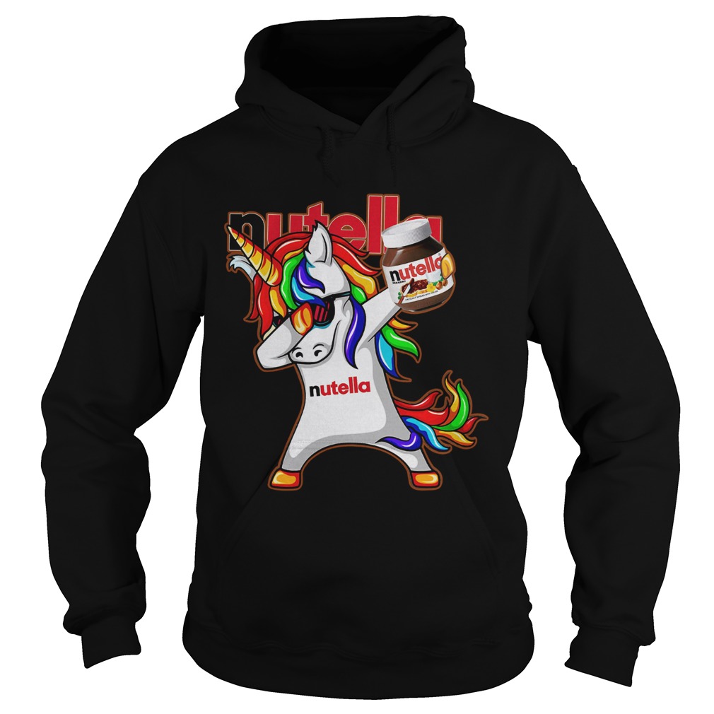 Unicorn Dabbing Nutella Hoodie