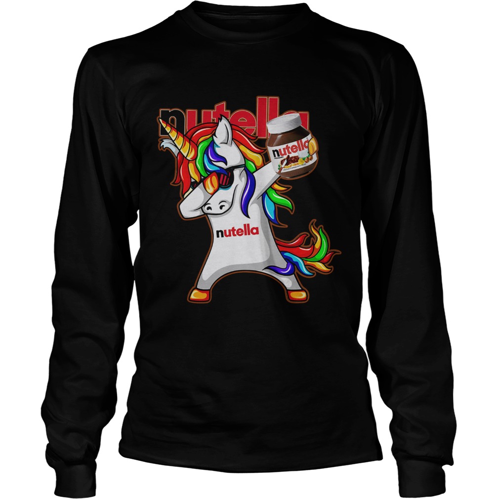 Unicorn Dabbing Nutella LongSleeve