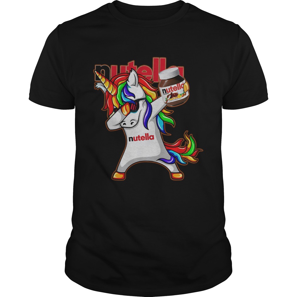 Unicorn Dabbing Nutella shirt