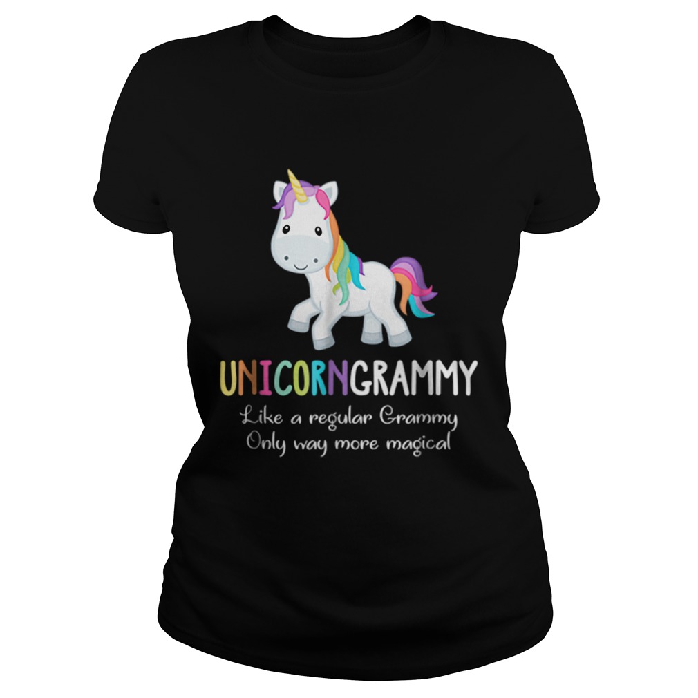 Unicorn Grammy Cute Magical Funny Christmas Classic Ladies