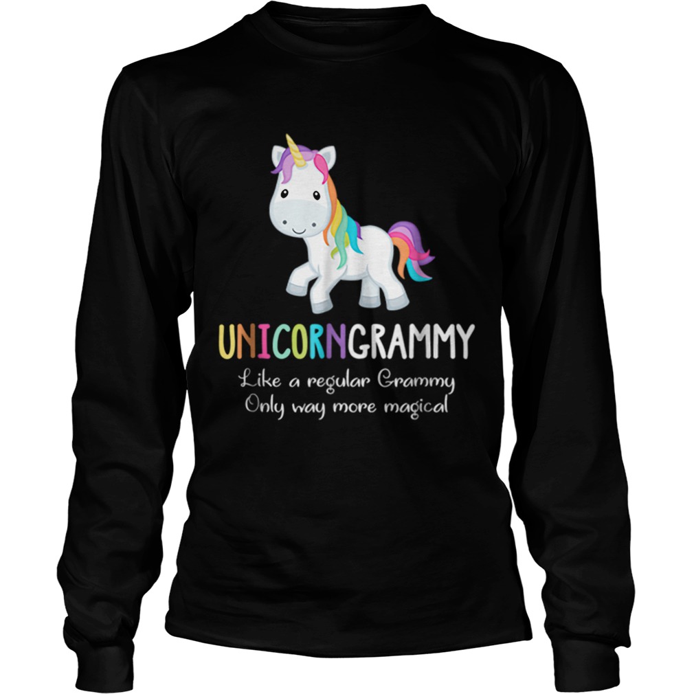 Unicorn Grammy Cute Magical Funny Christmas LongSleeve