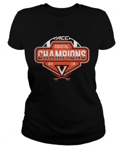 Virginia Cavaliers 2019 ACC Coastal Football Division Champions  Classic Ladies