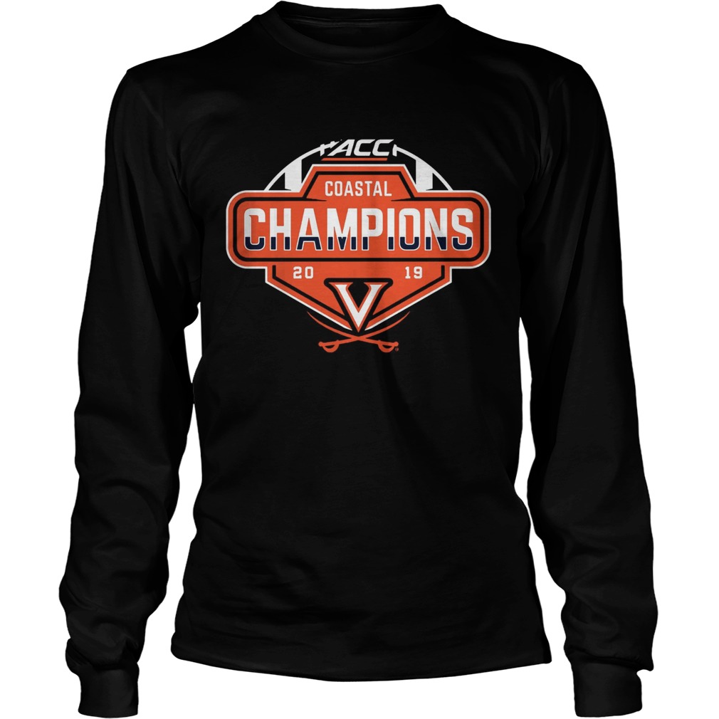 Virginia Cavaliers 2019 ACC Coastal Football Division Champions LongSleeve