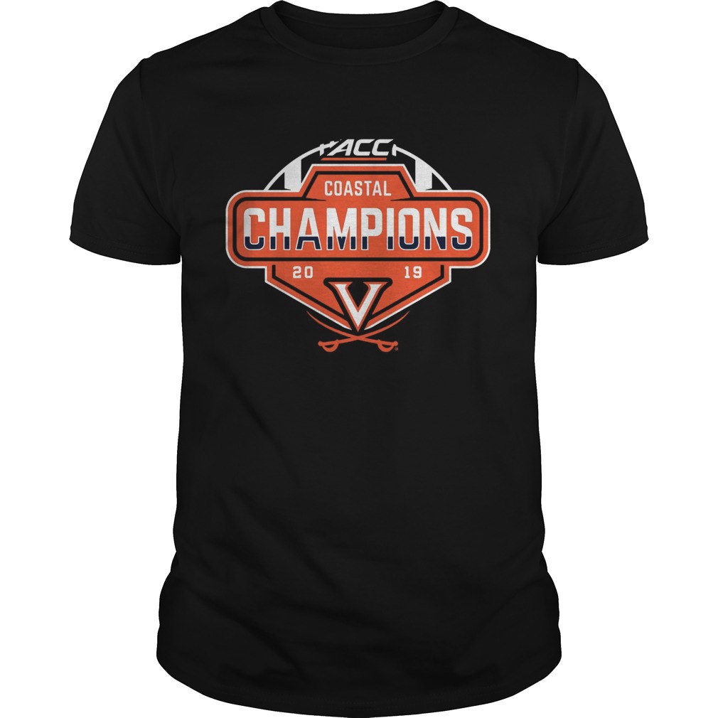 Virginia Cavaliers 2019 ACC Coastal Football Division Champions shirt