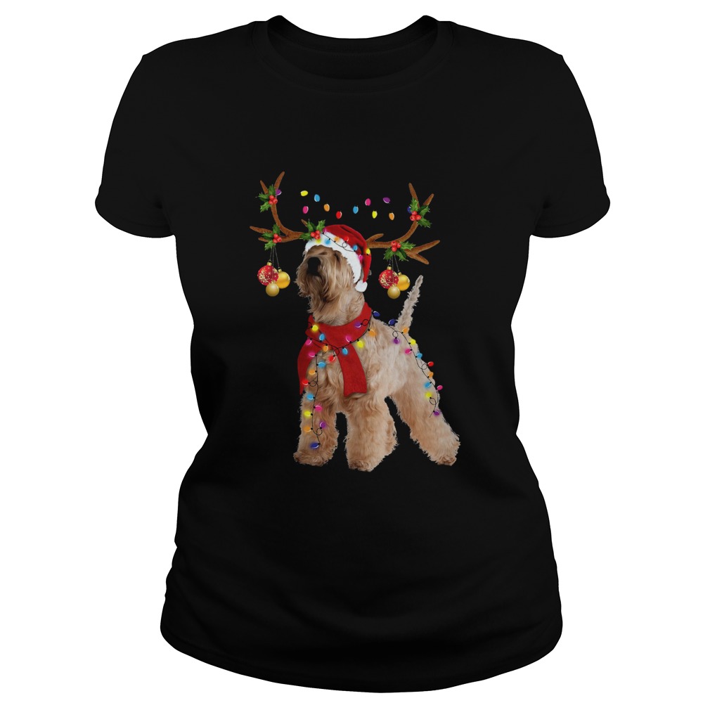 Wheaten Terrier Gorgeous Reindeer Classic Ladies