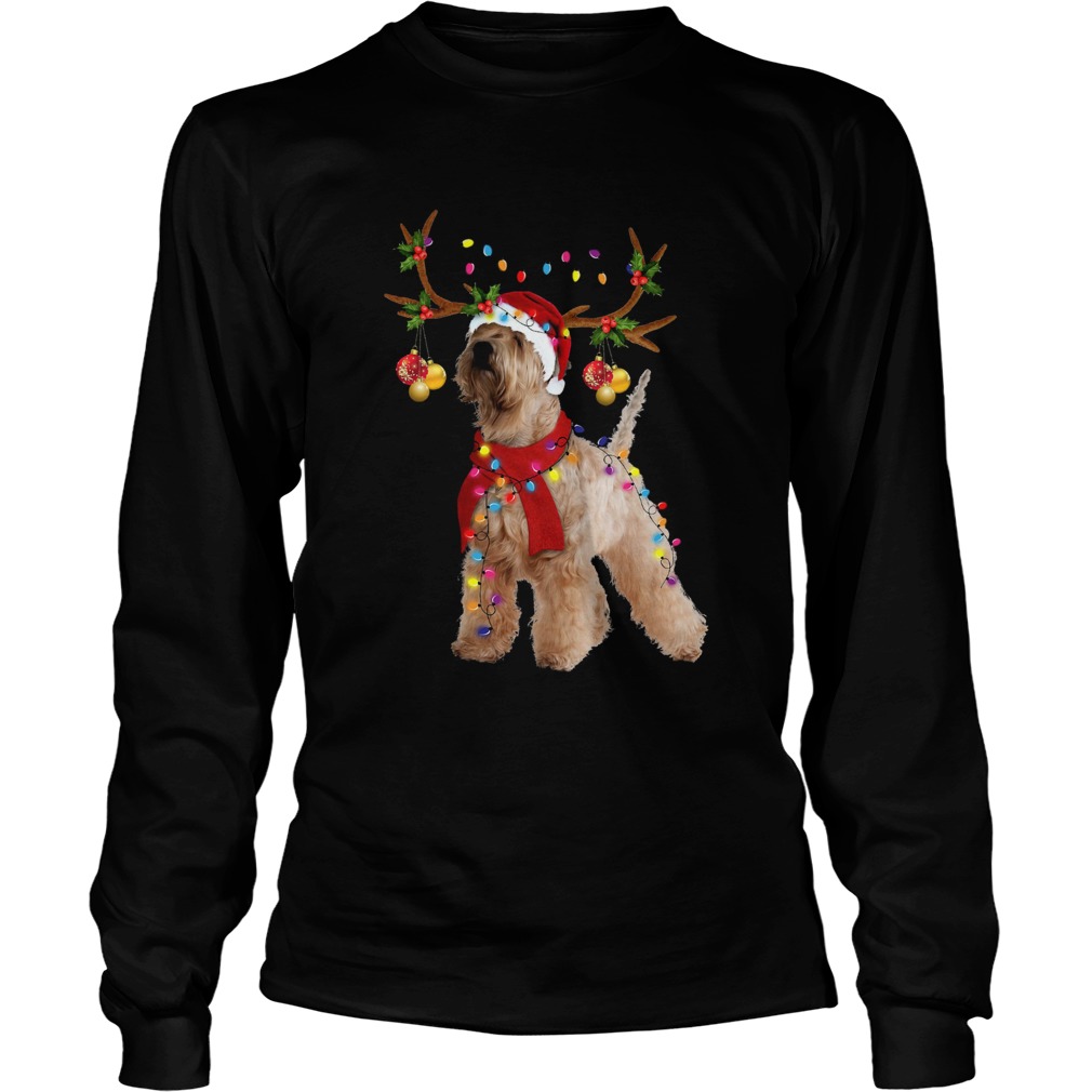 Wheaten Terrier Gorgeous Reindeer LongSleeve