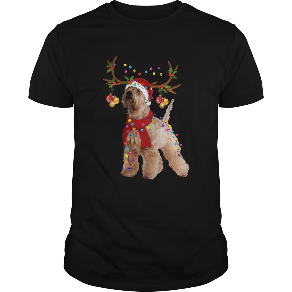 Wheaten Terrier Gorgeous Reindeer shirt