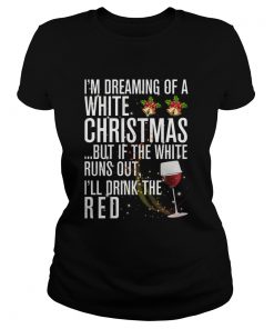 White Christmas Red Wine  Classic Ladies