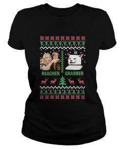 Woman Yelling Cat Meme Reacher Grabber Ugly Christmas  Classic Ladies