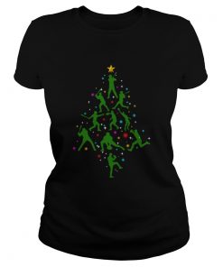 Xmas Baseball Christmas Tree  Classic Ladies