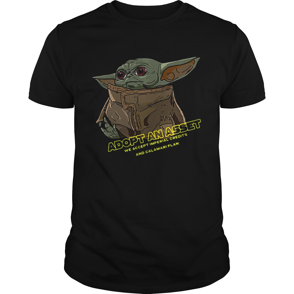 aby Yoda Adopt An Asset We Accept Imperial Credits shirt