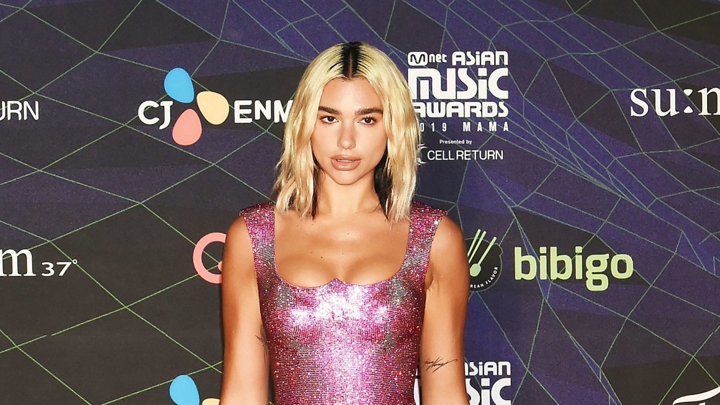 Dua Lipa Channels The Fifth Element in a Futuristic Marine Serre Bodysuit