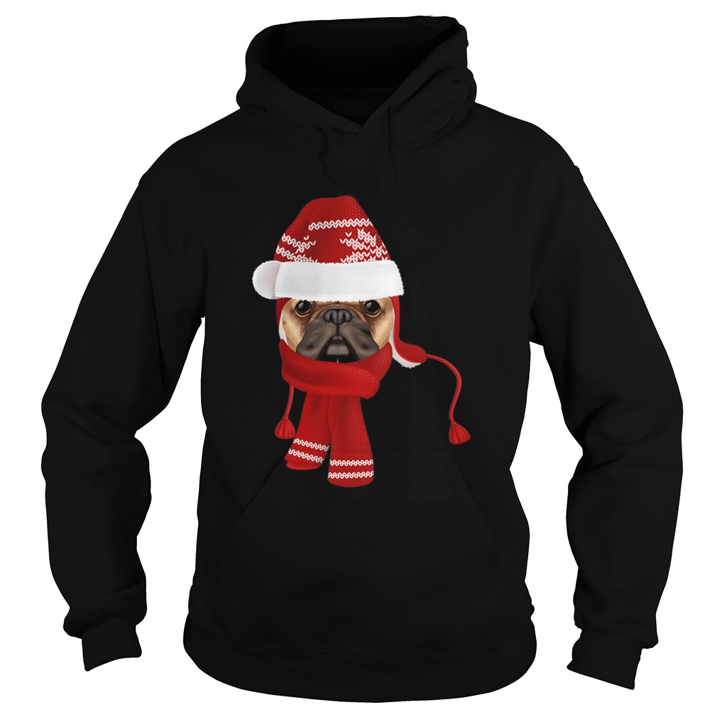 let it snow Pug Dog Hoodie