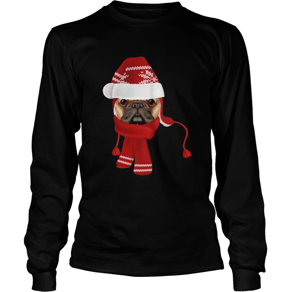 let it snow Pug Dog LongSleeve