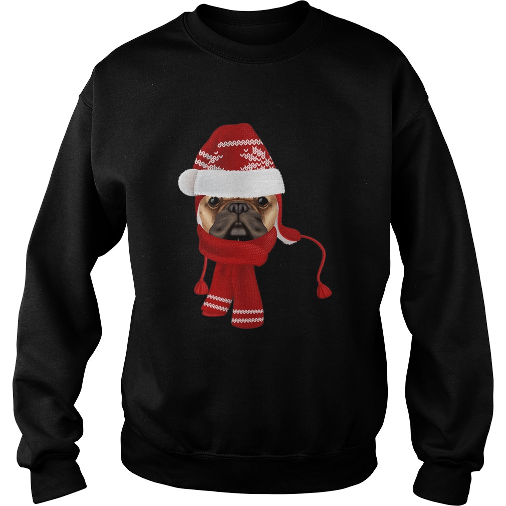 let it snow Pug Dog Sweatshirt