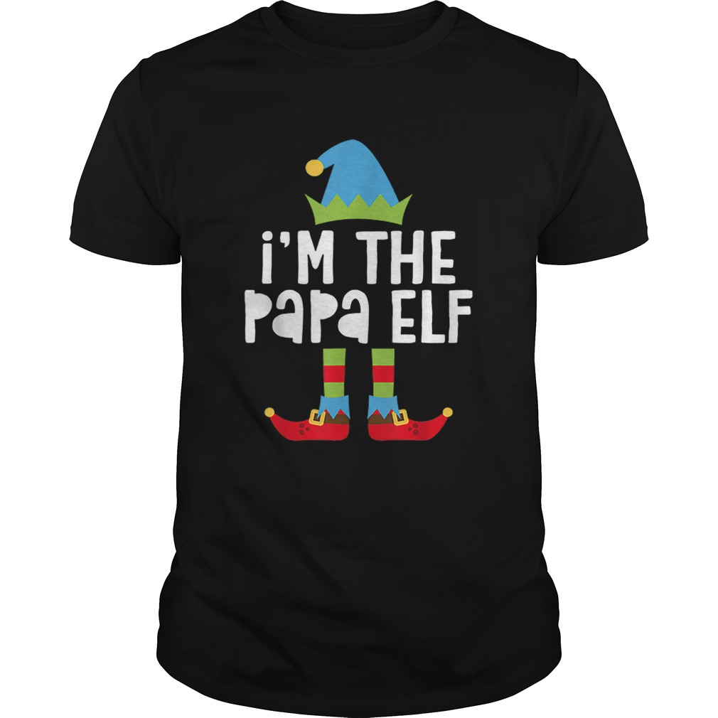 m The Papa Elf Matching Christmas Costume shirt