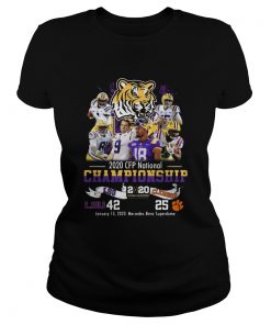 2020 CFP National Championship LSU 42 Clemson 25  Classic Ladies