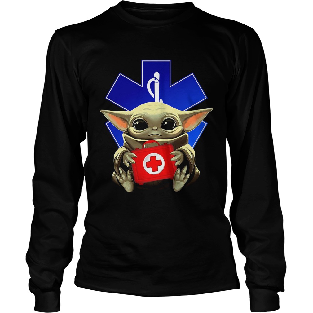 Baby Yoda And Paramedic LongSleeve