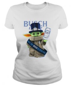 Baby Yoda Busch Light May The Busch Be With You  Classic Ladies