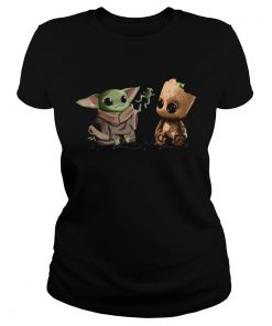 Baby Yoda Frog and Groot  Classic Ladies