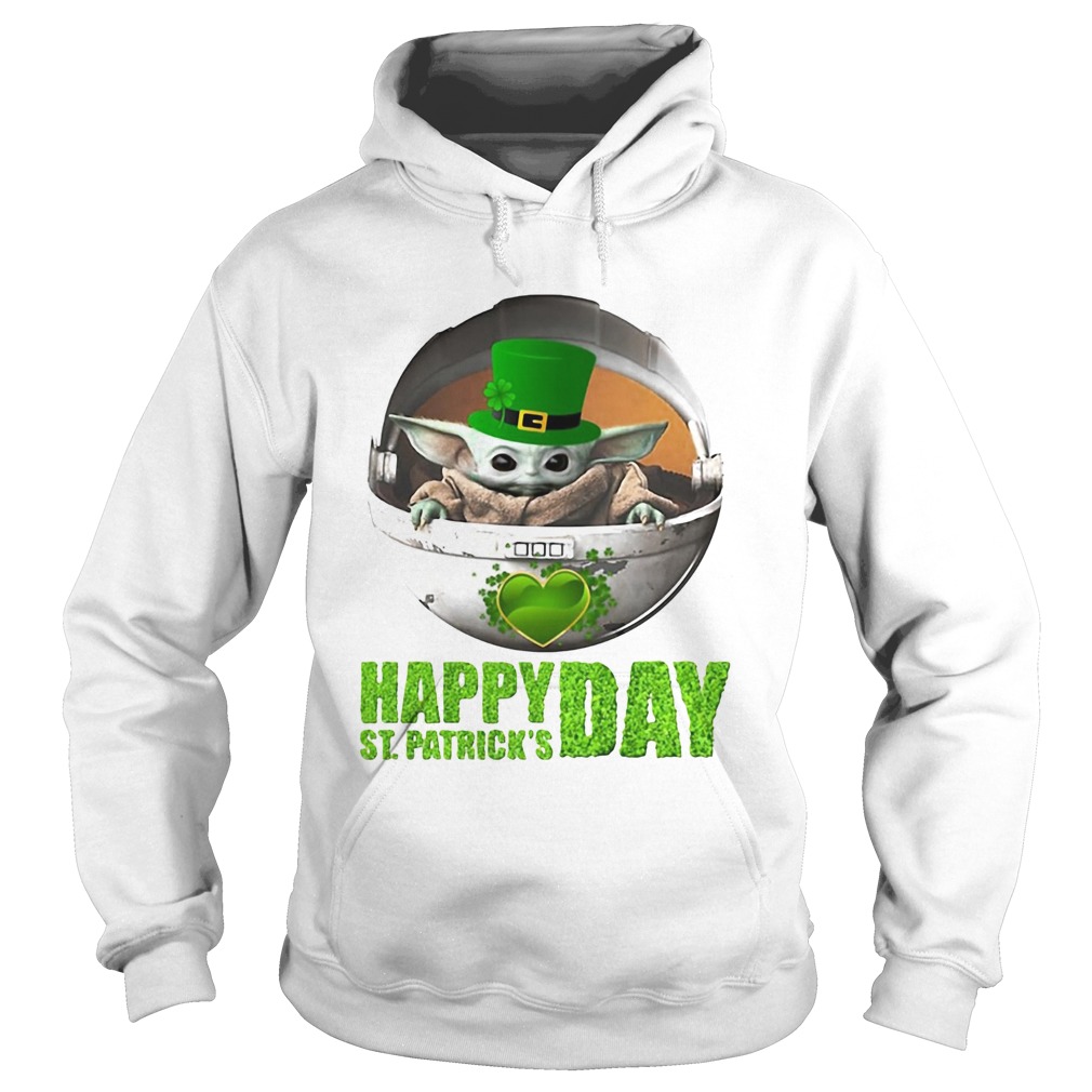 Baby Yoda Happy St Patricks Day Hoodie