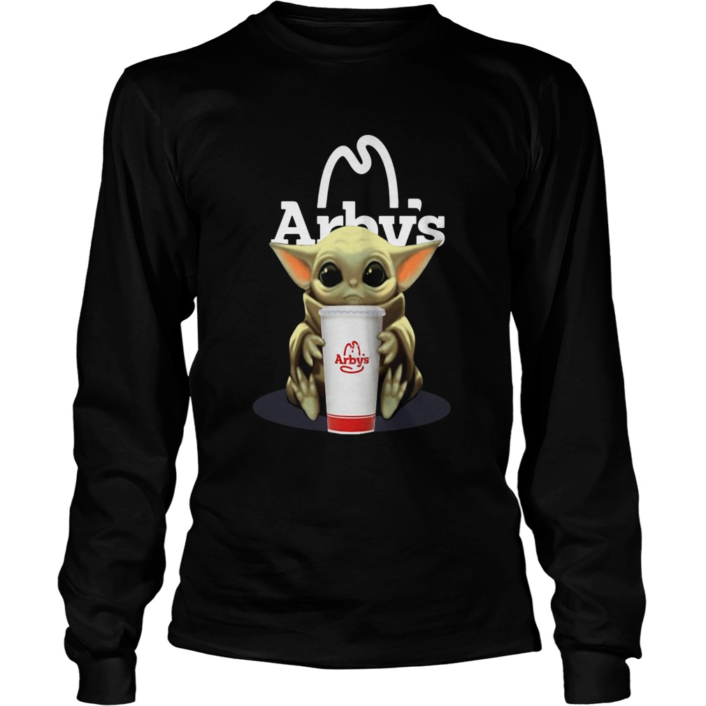 Baby Yoda Hug Arbys LongSleeve