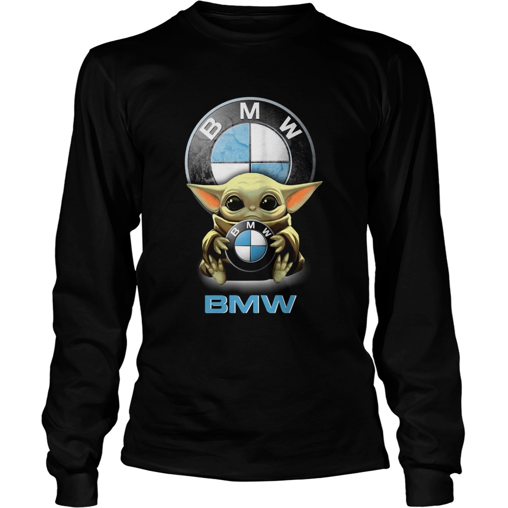 Baby Yoda Hug BMW LongSleeve