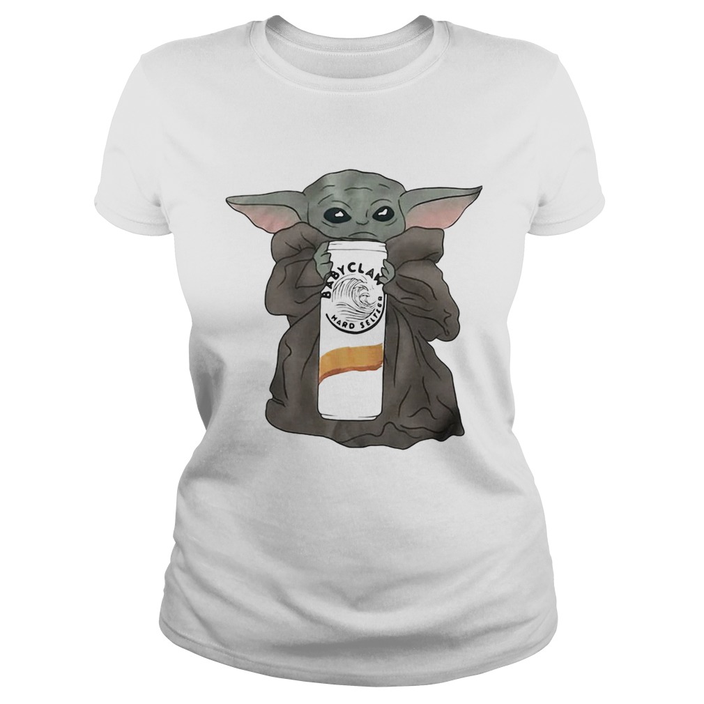 Baby Yoda Hug Baby Claw Hard Seltzer Classic Ladies