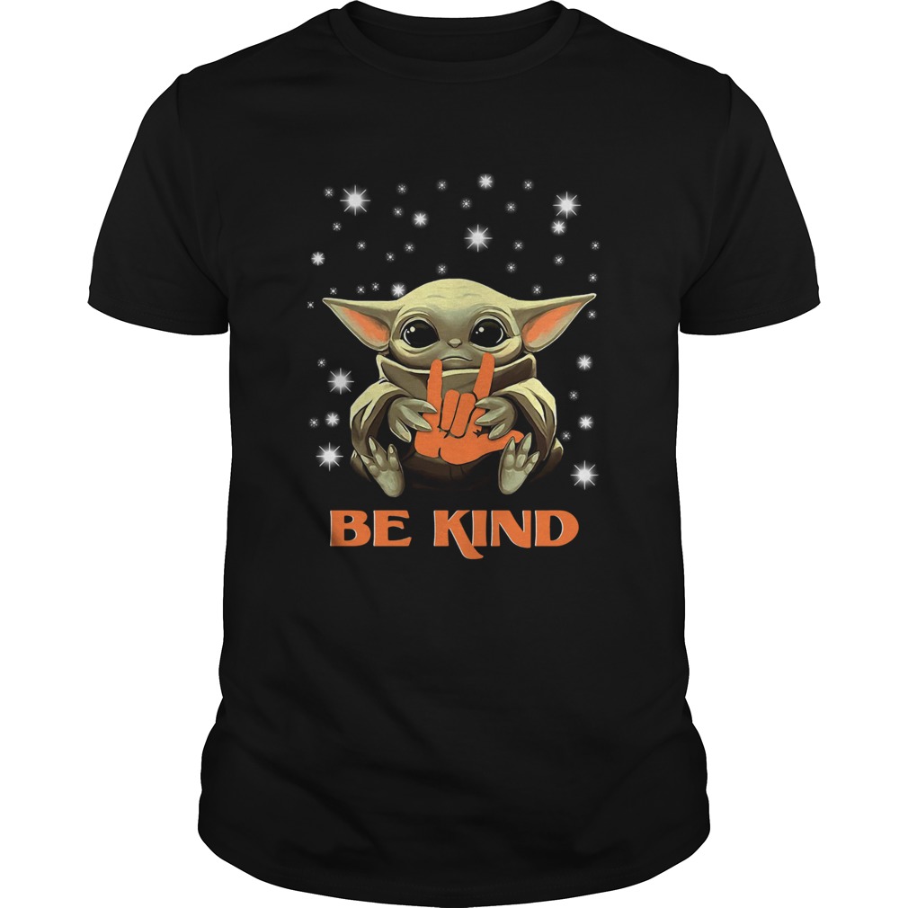 Baby Yoda Hug Be Kind shirt