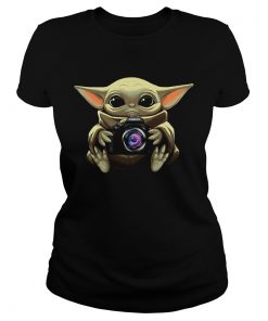 Baby Yoda Hug Camera  Classic Ladies