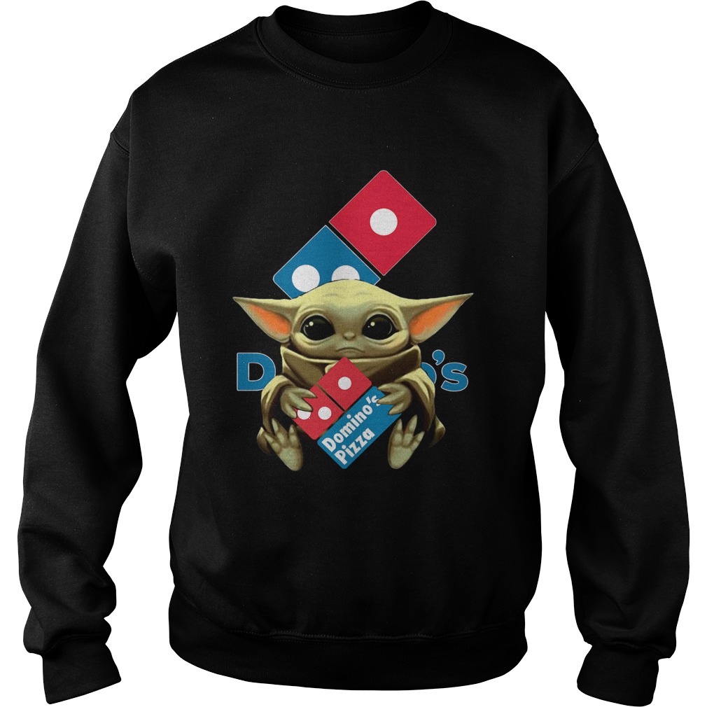 Baby Yoda Hug Domino Sweatshirt