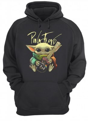 Baby Yoda Hug Pink Floyd hoodie